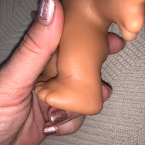 1986 DAM Norfin Troll Doll 4.5" Purple Hair - Picture 10 of 11